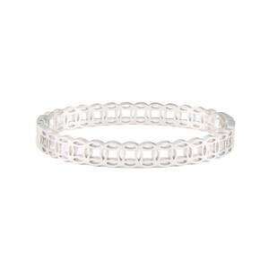 NEW STARLETTE women's geo bracelet in silver